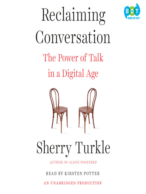 Title details for Reclaiming Conversation by Sherry Turkle - Available